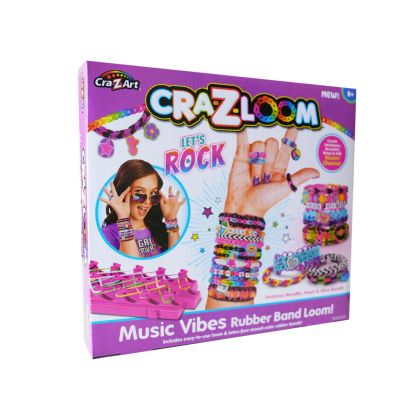 Комплект за плетене на гривни CraZArt 32031