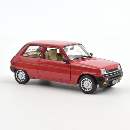 Метална кола Renault 5 Alpine Turbo 1983 Norev 1:18 - 185243