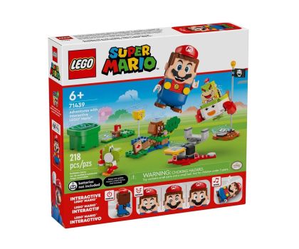 Конструктор LEGO Super Mario 71439 Приключения с интерактивна фигура LEGO Mario