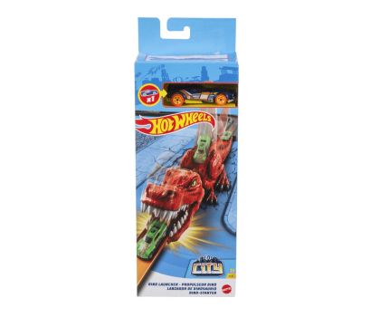 Комплект писта Hot Wheels City Изстрелвачка с количка Dino Launcher GVF42