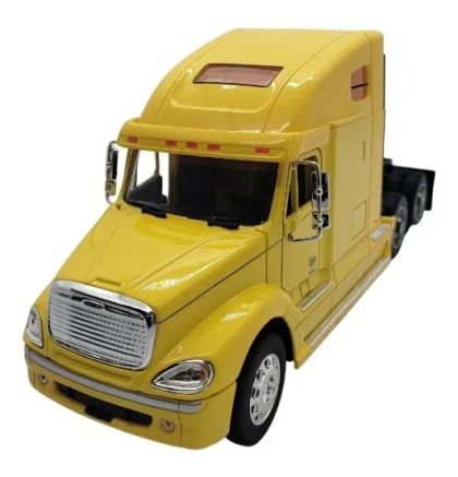 Метален камион Freightliner Columbia Welly 1/32 жълт