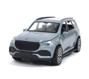 Метална кола Mercedes-Benz maybach GLS 600 със звук 1:28 сив