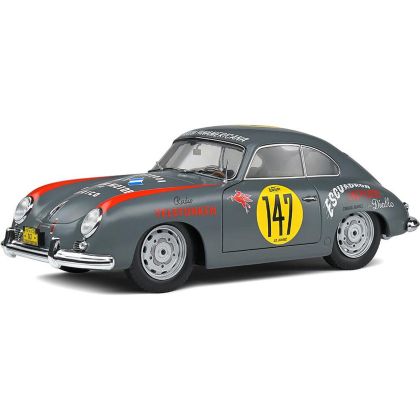 Метален автомобил Porsche 356 #147 Panamericana SOLIDO 1:18 - 1802807 