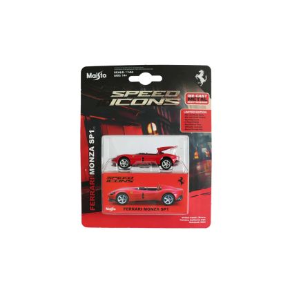 Метална кола Ferrari Monza SP1 MAISTO 1:64 red