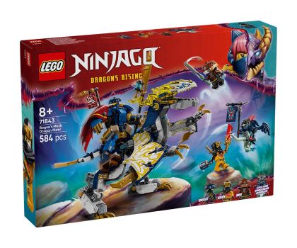 Конструктор LEGO NINJAGO 71843 Робот драконов ездач на Разбойник