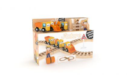 Дървен комплект Строителни машини J′adore JD849458
