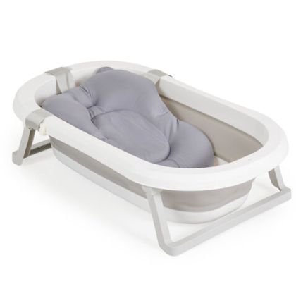 Комплект за къпане със сгъваема вана Palma сив