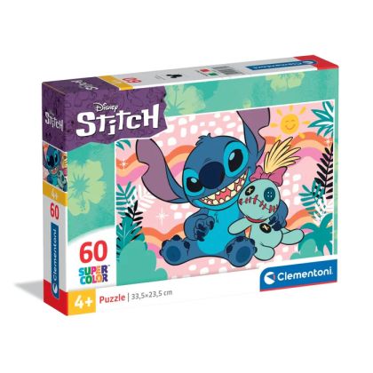 Детски пъзел Disney Stitch 60 части CLEMENTONI 26331