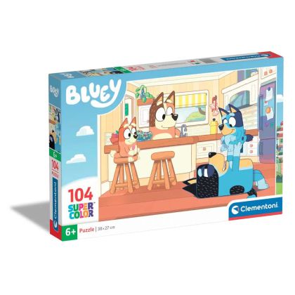 Детски пъзел Bluey 104 части CLEMENTONI 27169