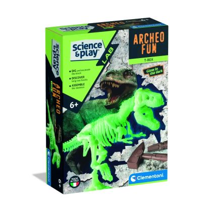 Скелет на динозавър T-Rex Archeofun Science Play Clementoni 75123