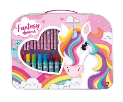 Комплект за рисуване в куфарче Еднорог