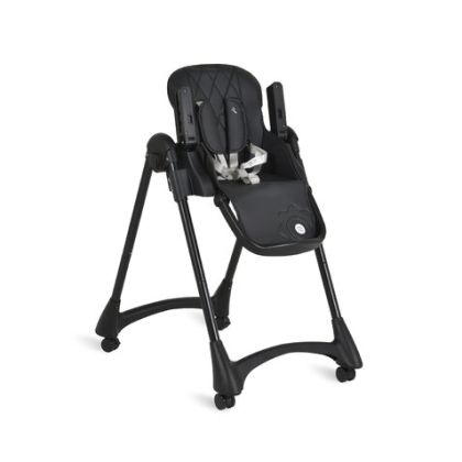 Детски стол за хранене Rico черен