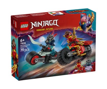 Конструктор LEGO NINJAGO 71838 Състезанието с мотоциклети на Кай