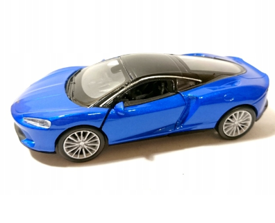 Метална кола McLaren GT blue Welly 1:34