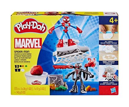 Spiderman Комплект с фигурки Спайдърмен и Венъм Play Doh Hasbro F9827