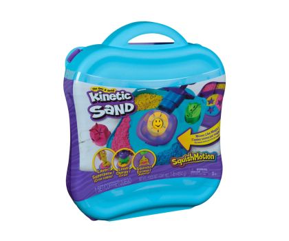 Kinetic Sand Комплект за игра кинетичен пясък Squish Motion Spin Master 6069401