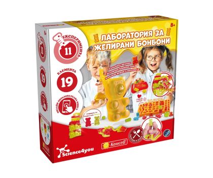 Лаборатория за желирани бонбони Science4you 80005060 Желирани мечета