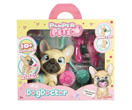 Куче с памперс и докторски принадлежности Pamper Petz Simba 105950056