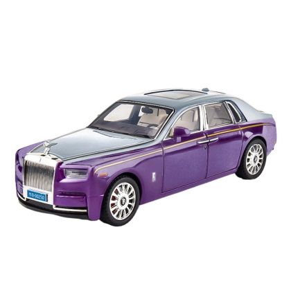 Метална кола Rolls-Royce Phantom лилав