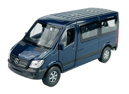 Металeн автомобил Mercedes-Benz Sprinter Traveliner Welly 1:34 