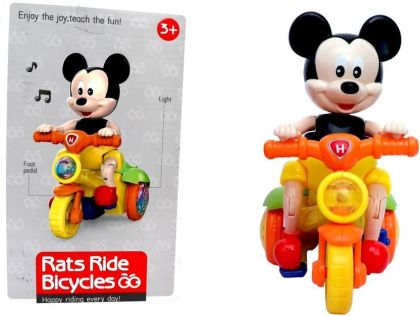 Музикална триколка Мики Маус със звук и светлини