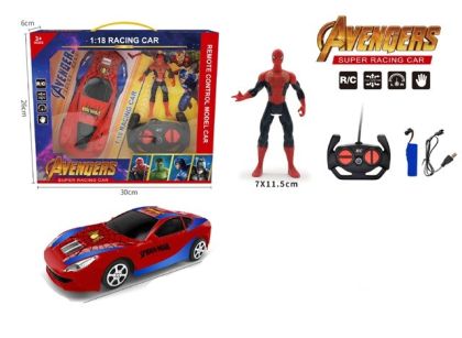 Кола с дистанционно управление Спайдермен Avengers 