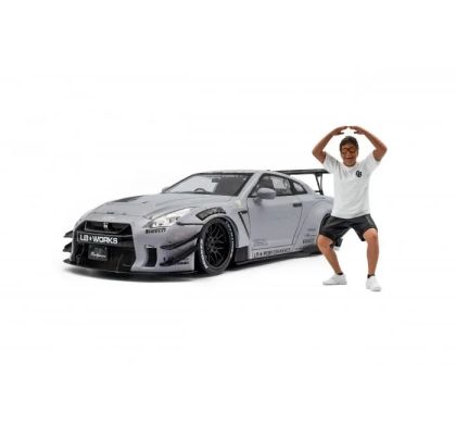 Метален автомобил Nissan GT-R R35 SOLIDO 1:18 - 1805821 