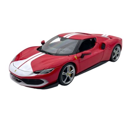 Метална кола Ferrari 296 GTB Assetto Fiorano Bburago 1:18 RED
