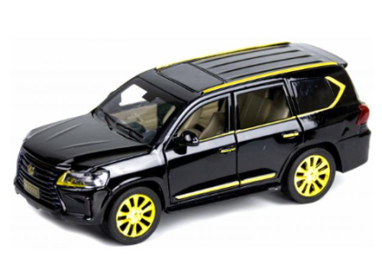 Метален джип със звук и светлини Lexus lx570l 1/24