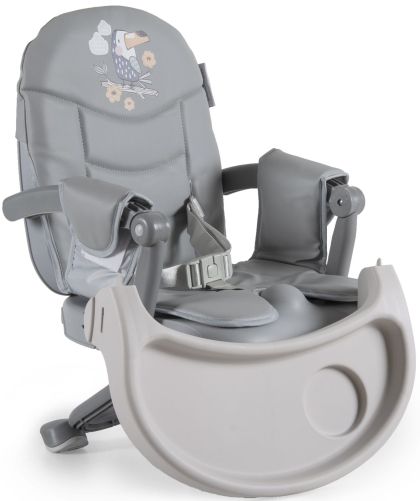 Повдигащ стол за хранене Cangaroo Kiwi сив