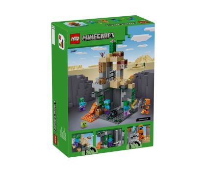Конструктор LEGO Minecraft 21587 Занданът на зомбитата