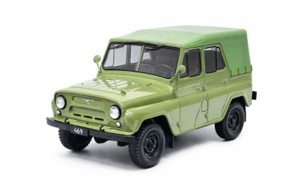 Метален джип UAZ 469 WHITE BOX 124263