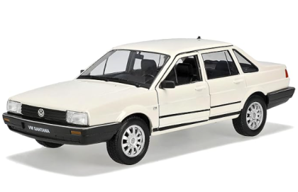 Метална кола Volkswagen Santana Welly 1:24 