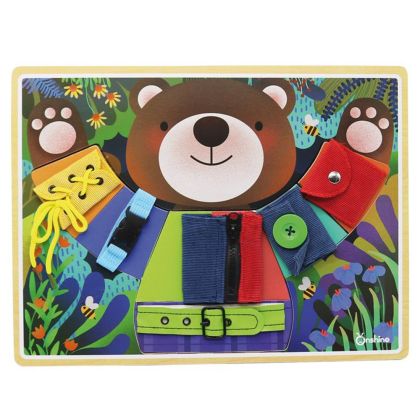 Активна дъска за основни умения Облечи мечето Andreu toys  