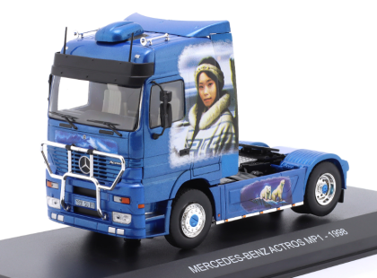 Метален камион влекач Mercedes-Benz Actros MP1 1:43 Hachette G1470010