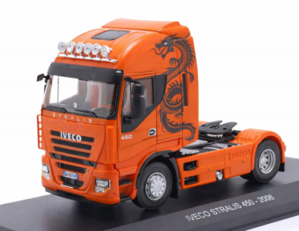 Метален камион влекач Iveco Stralis 500 1:43 Hachette G1470012