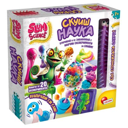 Творчески комплект скуиш наука Lisciani Slumi Science 110339