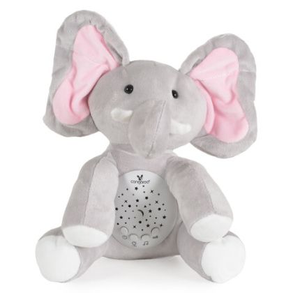 Нощна лампа проектор с бял шум Lulo Elephant