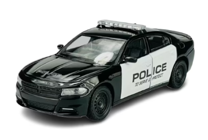 Метална кола Dodge Charger Pursuit Police Welly 1/24  