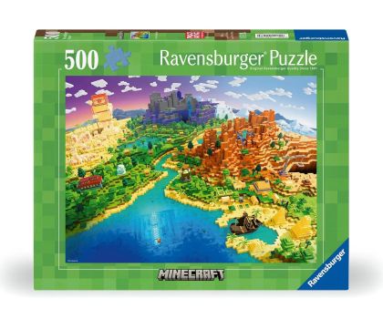 Детски пъзел Minecraft 500 части Ravensburger 12001568