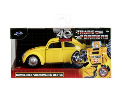 Метален автомобил VW Beetle Bumblebee Transformers 1/32 Jada 9335595