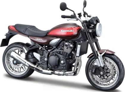 Метален мотор Kawasaki Z900RS MAISTO 1:12 red