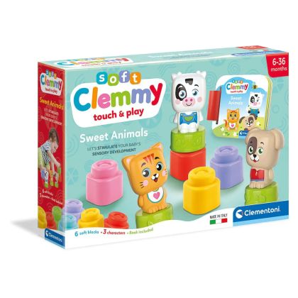 Животни с меки форми CLEMENTONI SOFT Clemmy 17849