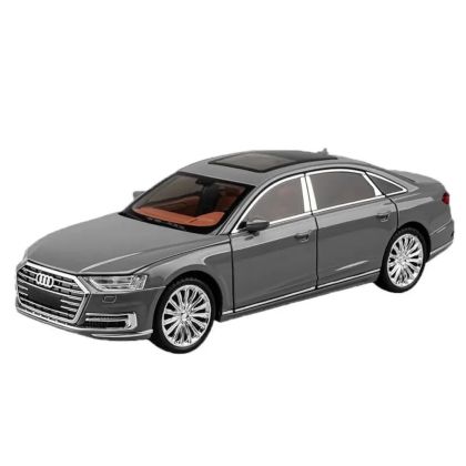 Метален автомобил Audi A8 Long Quattro 1/24 сив