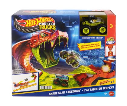 Monster Trucks писта с змийска каскада Hot Wheels JJN44 