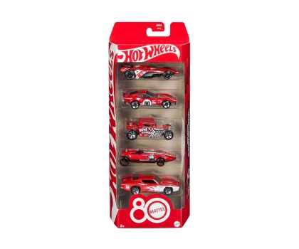 Комплект метални колички 80 години Mattel Hot Wheels JGK08 