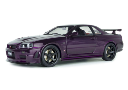 Метален автомобил Nissan Skyline GT-R 1:18 Solido 1804311
