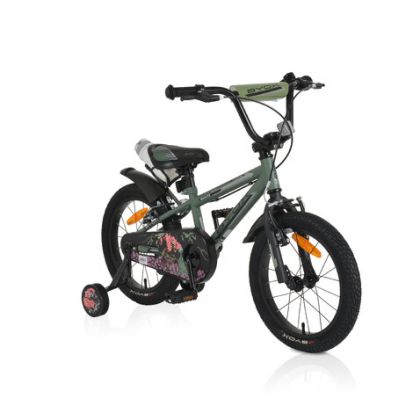 Детски велосипед 16 MONSTER BYOX зелен