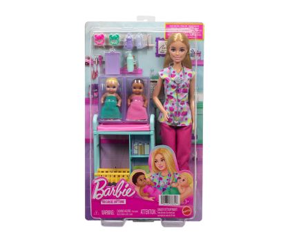Кукла Barbie Педиатър блондинка Mattel JMK12