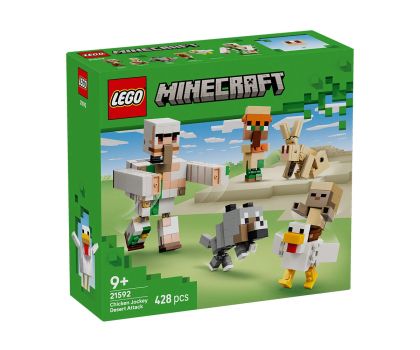 Конструктор Пустинната атака на жокея на пилета LEGO Minecraft 21592